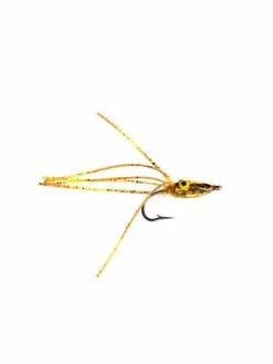 K&HD Fishing Supplies Baby Squid Green & Orange