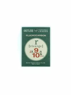 Riverge Fluorocarbon Gezogenes Vorfach 9ft