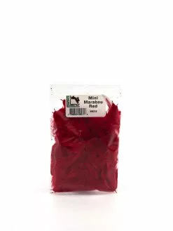 Hareline Grizzly Marabou -Fliegenruten Elegant magasin hareline grizzly marabou red