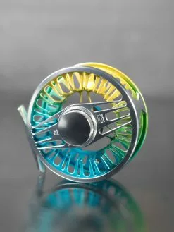 Marlo Flyfishing Marlo Mla² Fliegenrolle Titan/Blue-Gold-Fade