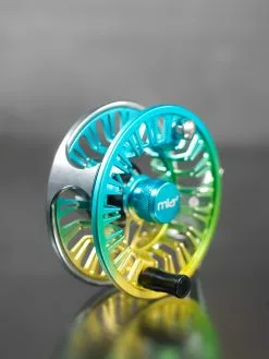 Marlo Flyfishing Marlo Mla² Fliegenrolle Titan/Blue-Gold-Fade -Fliegenruten Elegant magasin marlo mla 2 fliegenrolle blue gold fade 3