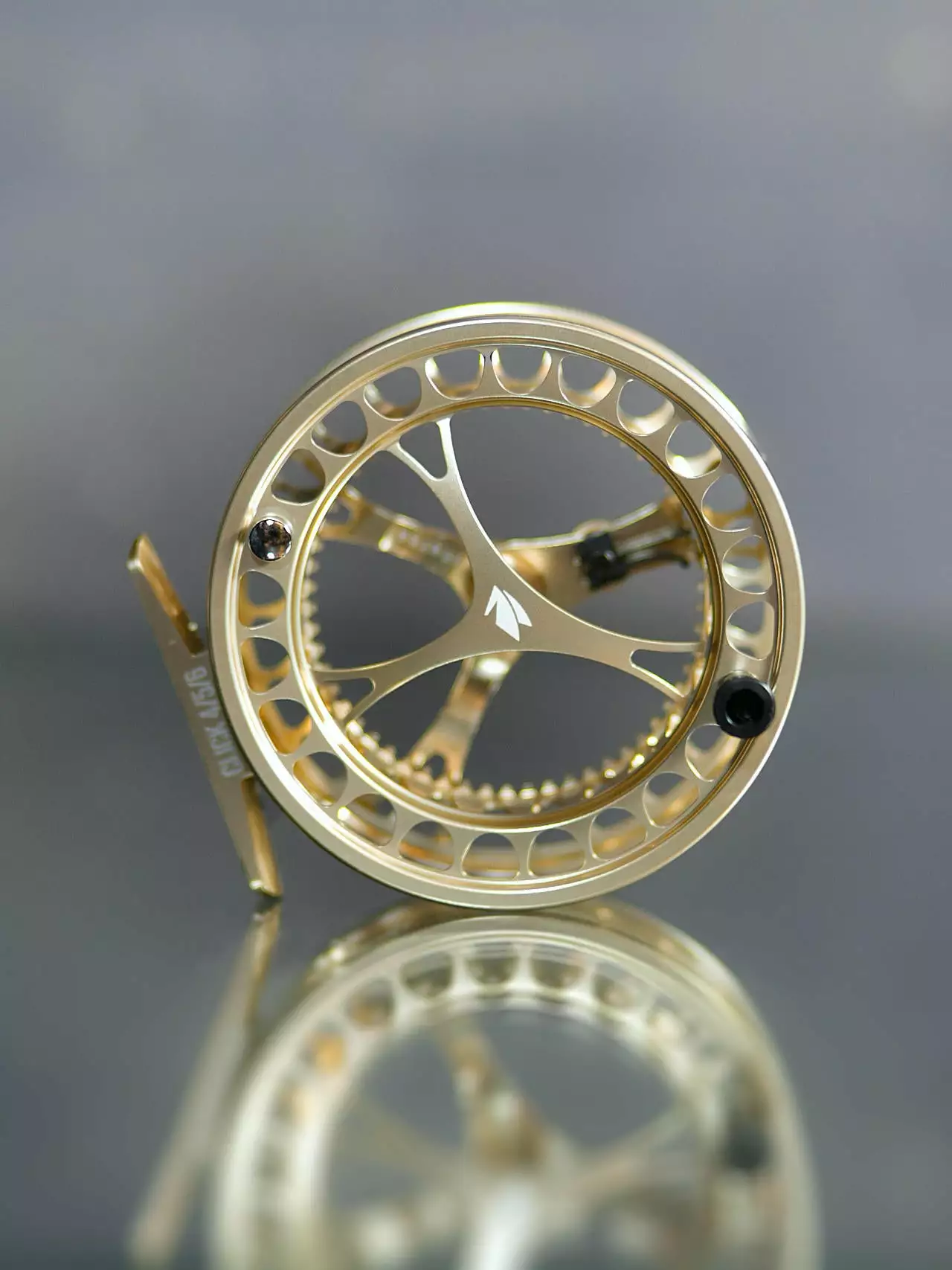 Sage Click Fliegenrolle Gold 3 Sage Click Fliegenrolle Gold