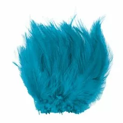 Wapsi Neck Hackle Strung -Fliegenruten Elegant magasin silver doctor blue