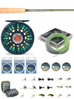 K&HD Fishing Supplies Guideline Stoked 9ft #5 Starter Kit