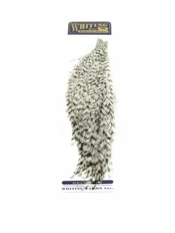 Whiting 1/2 Rooster Cape -Fliegenruten Elegant magasin whiting half cape grizzly